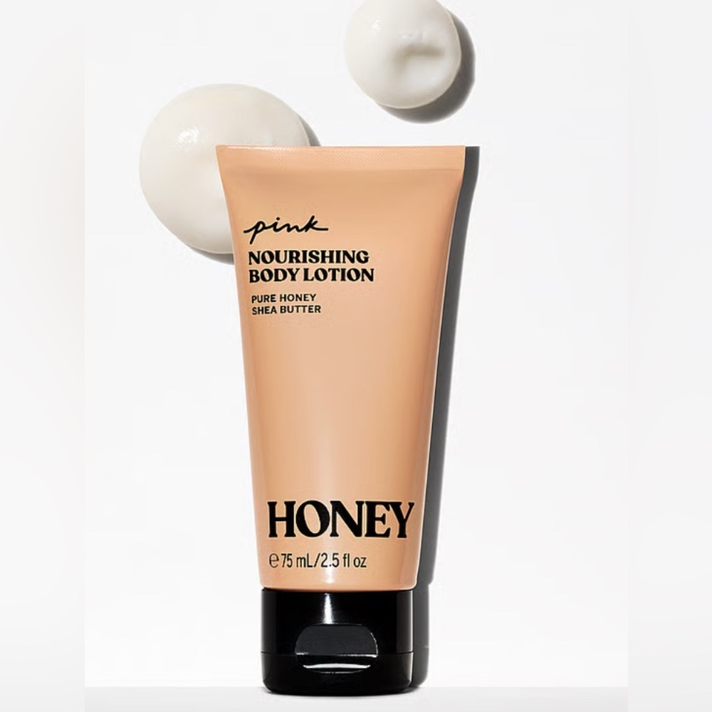 VS PINK HONEY Mini Body Lotion. 2.5 oz. Full-body Hydration. NEW!!  SEALED